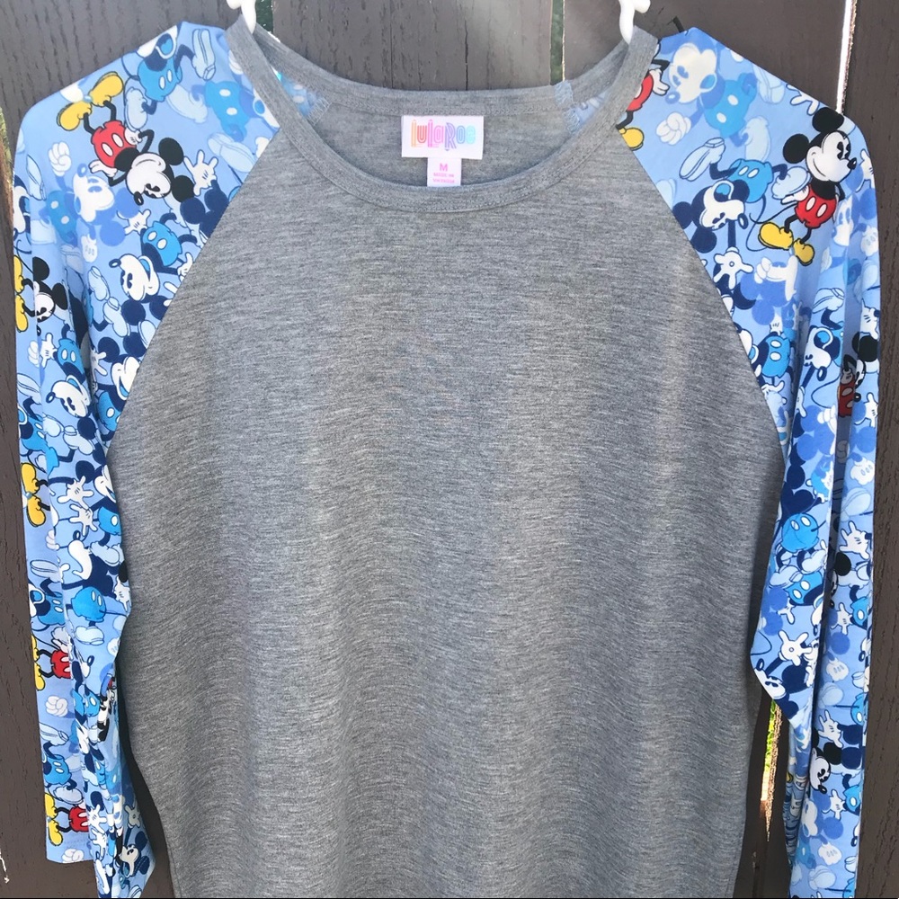 Disney Randy Lularoe M NWOT Blue and Gray